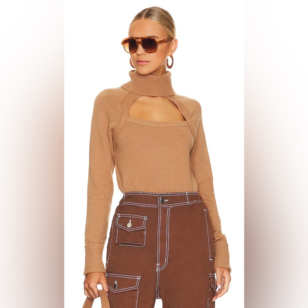 NWT Toffee Bronze Paige Cherise Sweater
